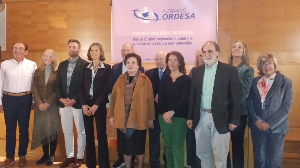 La Sagrera Es Mou pels Infants rep una ajuda de la Fundació Ordesa