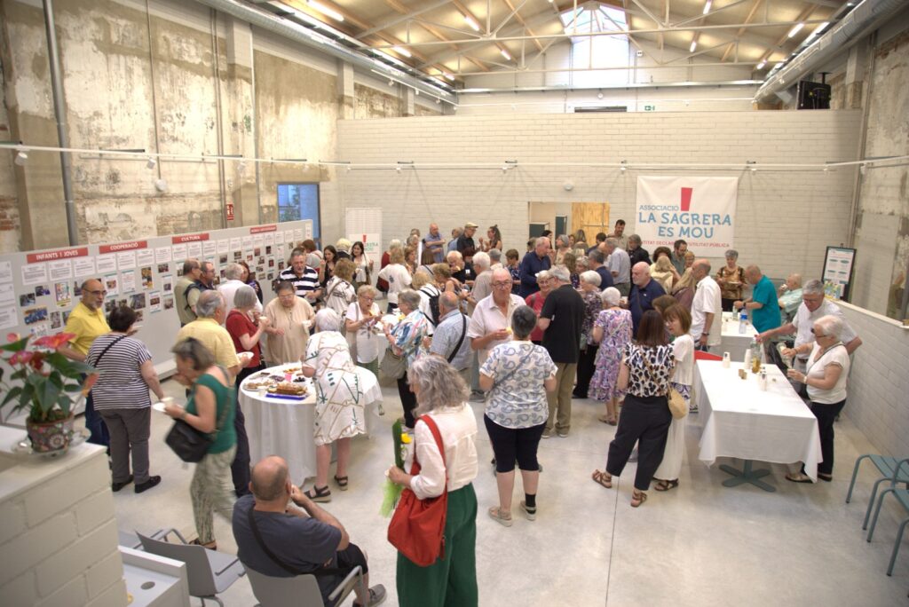 La Sagrera Es Mou celebra 15 anys amb un acte institucional