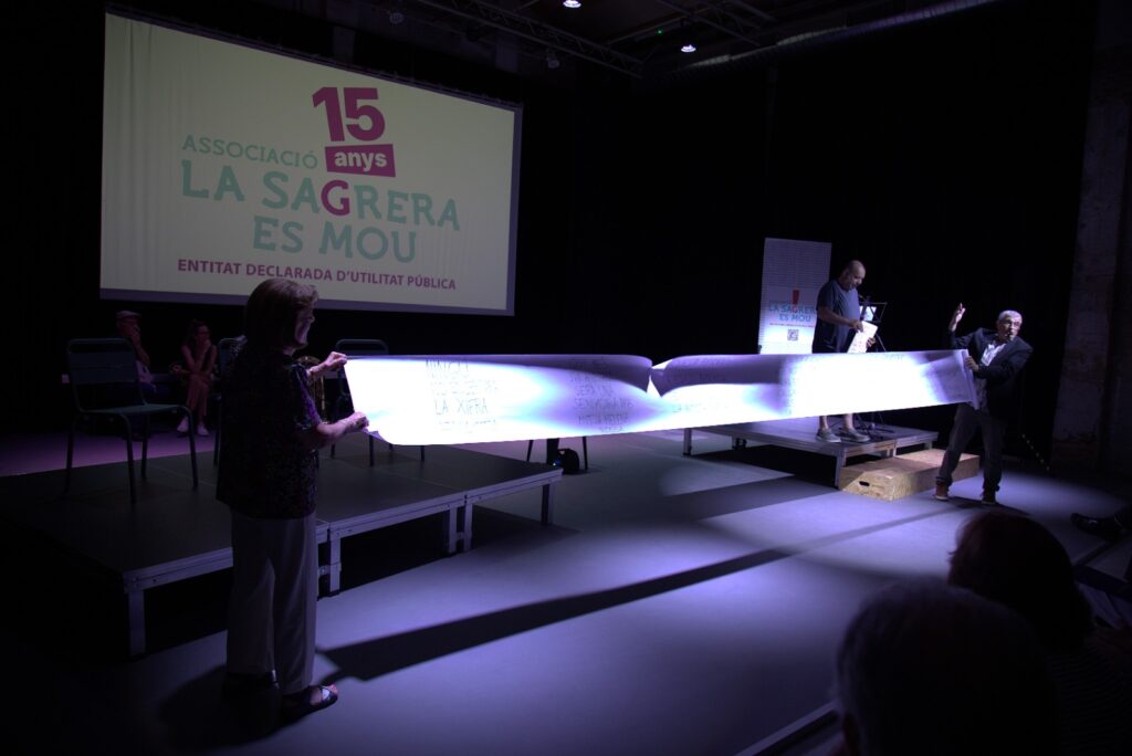 La Sagrera Es Mou celebra 15 anys amb un acte institucional