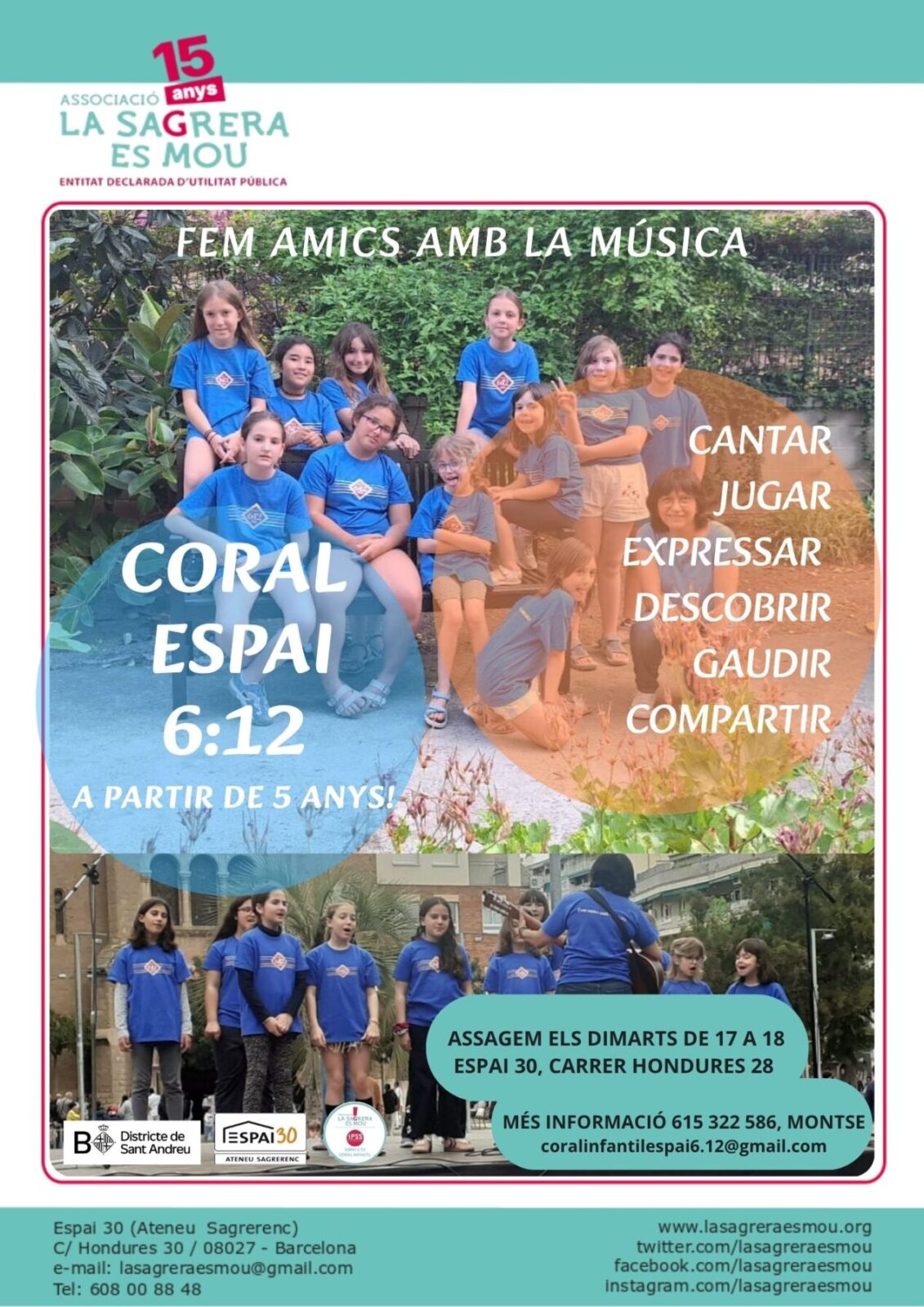 La coral Espai 6:12 inicia un nou curs